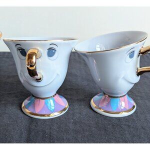 Set of 2 Tokyo Disney Resort Limited Chip Tea Cups Made in Japan